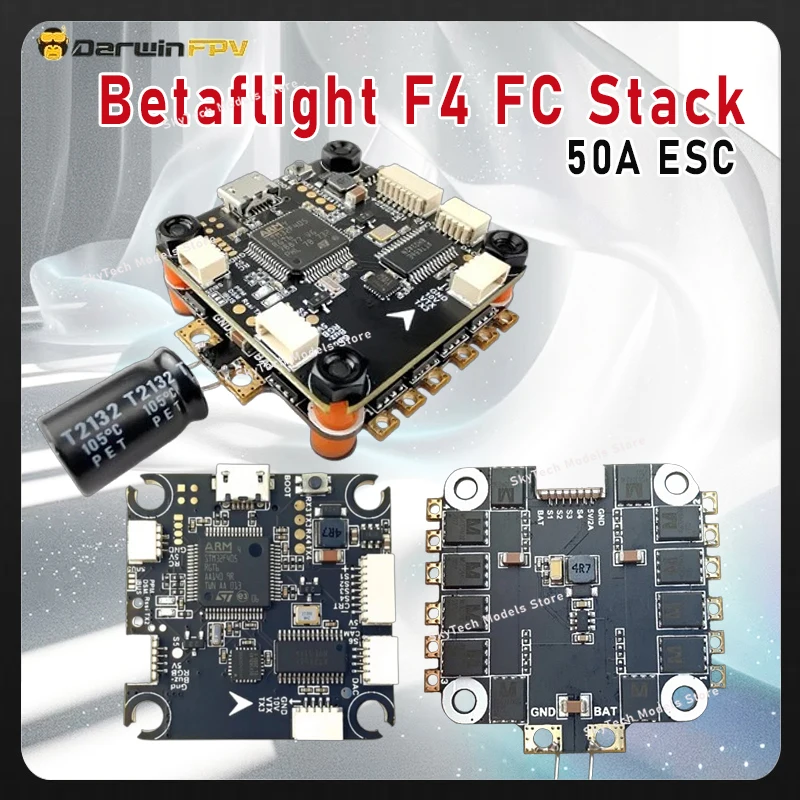 Betaflight Fc F4 - Pila de controlador de vuelo DarwinFPV